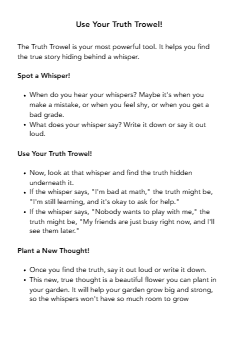 The Mind Garden: A Girl's Guide to Silencing Worry and Planting Happy Thoughts