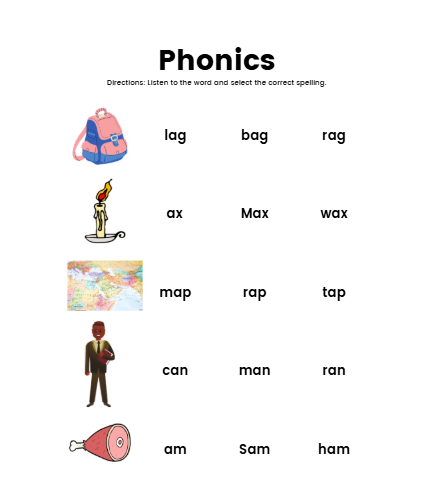 Learn to Read CVC Words