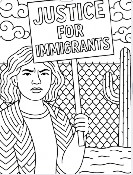 Everyone Belongs: A Coloring & Activity Book Celebrating Immigrants, Diversity, and Justice for Kids