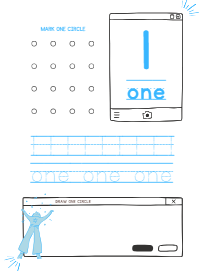 Learn to Write: Trace Lines & Write Letters, Words, and Numbers